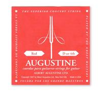 Augustine Cuerdas para Guitarra Clásica, Rojo, Re4, Tensión Medio