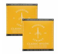 Augustine Strings Classic Gold - Cuerdas de guitarra clásica de tensión media - La cuerda de nailon original - 2 juegos