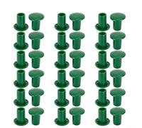 AugustknowU 36 cubiertas de PVC no frágiles para estacas de plantas y bastones de jardinería para soportar la flexión sin agrietarse ni dividirse