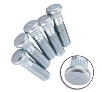 AugustknowU 5 pernos de rueda de acero 90113-S5H-005 para Honda Accord Civic I nsight CR-V S2000 Element A cura TLX