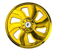 AugustknowU Accesorio de radiador de cubierta de ventilador de motocicleta hecho de aleación de aluminio diseñado para optimización del flujo de aire y gestión de la temperatura del motor (FSG-001