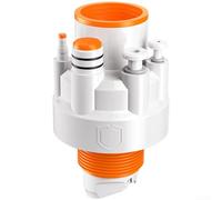 AugustknowU Asamblea de drenaje de cinco salidas con tapa magnética automática y anillos de silicona a prueba de fugas para tubos de drenaje de PVC de 50 mm y 75 mm