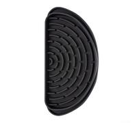 AugustknowU Bandeja de goteo de café para cocinas de apartamentos pequeños donde la el espacio y la protección funcional del mostrador son prioridades (negro)