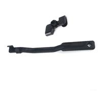 AugustknowU Barra extensora de llave profesional compatible con enchufes de 1/2 pulgada para trabajos de cierre de precisión en vehículos (negro)