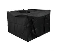 AugustknowU Bolsa aislada para pizza para entrega, impermeable y mantiene las pizzas calientes con práctico bolsillo para instrucciones (idioma español no garantizado), como lo muestra la imagen