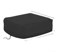 AugustknowU Cubierta de fibra de carbono para aire acondicionado de techo de RV, impermeable, a prueba de sol, resistente al viento, cordón para todas las estaciones para protección al aire libre