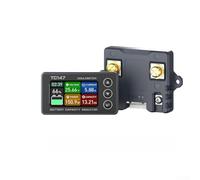 AugustknowU Dispositivo de monitoreo de batería TC147 con pantalla a color de alta resolución que admite ajuste manual automático de brillo y alertas de baja capacidad