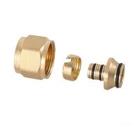 AugustknowU Divisor de agua de cobre geotérmico para conexiones de tubería de calefacción por suelo radiante con tamaños de unión 1/2 pulgada 3/4 pulgadas 16 20 diseñado para un montaje preciso y