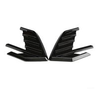 AugustknowU Embellecedor de ventilación de coche para guardabarros para instalación de cubierta de ventilación exterior sin herramientas, cinta de doble cara, borde de cubierta de salida de
