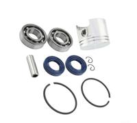 AugustknowU Equipo 37m m del motor de la motosierra MS170 017 para el pistón con el sistema interno completo del componente para la revisión del cilindro y del cárter