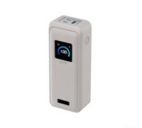 AugustknowU Funda de silicona ligera para banco de energía Anker 26250 mAh 300 W, necesidades de protección de equilibrio con portabilidad fácil de viajar (gris)