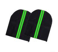 AugustknowU Funda para parabrisas de nieve y hielo para coches, material de tela Oxford de vinilo, evita daños por hielo y nieve al parabrisas del vehículo (un par de orejeras)