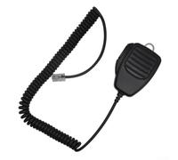 AugustknowU HM118N - Micrófono de altavoz de 8 pines para radios ICOM IC207H IC208H, micrófono de alta sensibilidad y altavoz con filtro de ruido para llamadas claras
