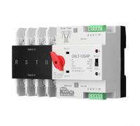 AugustknowU Interruptor 4P 100A 230V de la transferencia para la gestión dual del poder con la conformidad de la baja tensión y la estructura robusta