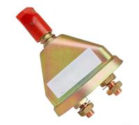 AugustknowU Interruptor manual 0-24V de la desconexión de la batería del botón de la vuelta para el aislamiento de energía de la batería principal del coche y el control del sistema eléctrico