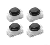 AugustknowU Juego de interruptores basculantes de 4 piezas para accesorios de iluminación debajo del gabinete, ajuste directo para controles de luz BJB modelo 43.409