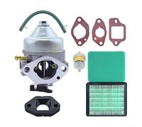 AugustknowU Kit de carburador para Honda para GCV190 y HRB217 para cortacésped HRX217 con línea de combustible y piezas aislantes