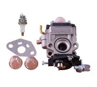 AugustknowU Kit de juntas de carburador de 5 piezas para MFH 3300 4P y para Sunseeker y para motores de cortacésped SK C 33 SS, fácil instalación