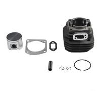 AugustknowU Kit de reparación de cilindro y pistón para motosierra 61 de 48 mm, incluye todos los componentes básicos necesarios para el montaje del motor