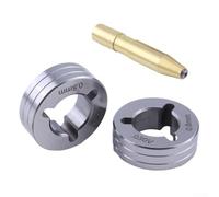 AugustknowU Kit de rollo de accionamiento de ranura en V de dos piezas de 0,8 mm 79594 053695 compatible con Miller Electric para Millermatic 200 a 252 DVI Pulser y modelos clásicos
