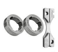 AugustknowU KP1696-035S Drive Roll Kit 35 "Cable sólido para Lincoln Power para MIG 216,255XT