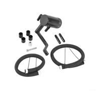 AugustknowU Lata de captura de aceite de aluminio, con soporte para Dodge