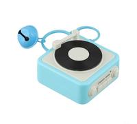 AugustknowU Llavero de grabadora de voz para contenido de audio personalizado, incluyendo palabras habladas, líneas melódicas o recordatorios diarios, carcasa de plástico resistente (D)