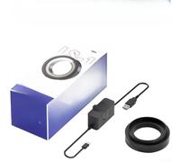 AugustknowU Luz luminosa del anillo 1 estelar con salida 610LM y temperatura de color 7500K para los casos de uso de la fuente de luz del MINI LED