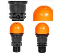 AugustknowU Paquete de 2 válvulas de liberación de aire para sistema de riego, válvula de alivio de aire y vacío con conexión NPT para una gestión óptima del aire en líneas de agua (3/4 pulgadas)