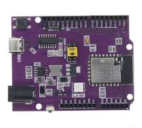 AugustknowU Placa de desarrollo BW16 con chip RTL8720DN que soporta bandas de 2.4 GHz y 5 GHz y para espaciado estándar de pines Arduino (antena PCB)