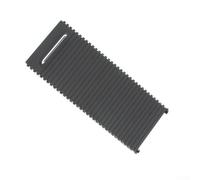 AugustknowU Portavasos persiana enrollable para Skoda Superb 2013-2015 cubierta de consola central de plástico fácil instalación negro 3T08625319B9 apto para Octavia 2009-2015 actualización interior