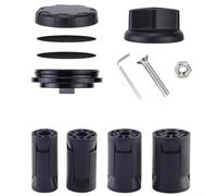 AugustknowU Protector de agujero inferior de horquilla de bicicleta Expansión de silicona para mayor resistencia al agua y estabilidad, compatible con varios modelos