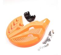 AugustknowU Protector de freno delantero de plástico para motocross con propiedades de reducción de vibración para bicicletas TC TE FC FE FS 2015-2025, protector de freno delantero dividido modificado