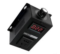 AugustknowU Regulador de voltaje monofásico de 110-220V para el interruptor 40A 10000W del regulador de la CA de PWM