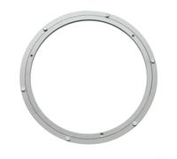 AugustknowU Rodamiento giratorio de aleación de aluminio antideslizante Lazy Susans, base giratoria para cocina, mesa de comedor, decoración de pasteles, porción de alimentos (16 pulgadas)