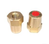 AugustknowU Rosca hembra para adaptador de poste de terminal de batería para coche camión para carga de conector de batería, conexión estable, conversión conveniente (para m10)