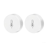 AugustknowU Smart Home para sensor de temperatura y humedad Zigbee Twin Set compatible con Tuya para control automatizado del clima y monitoreo remoto a través de la aplicación