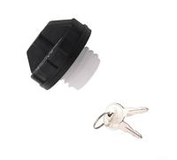 AugustknowU Tapa de combustible de bloqueo negra, para Jeep para Wrangler TJ 1997-2000, para Cherokee 82400041