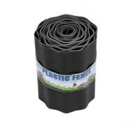 AugustknowU Valla de borde de césped de plástico para césped de jardín y bordes de camino, material flexible que ayuda a prevenir la entrada de césped y mantener el jardín ordenado (20 cm x 9 m)