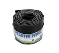 AugustknowU Valla de borde de césped de plástico para césped de jardín y bordes de camino, material flexible que ayuda a prevenir la entrada de césped y mantener el jardín ordenado (10 x 9 m)