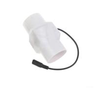 AugustknowU Ventilador de conducto de escape en línea de 12 V, soplador de aire de 18 W, 50 mm para ventilación interior, funcionamiento de bajo ruido, adecuado para baños, cocinas y espacios pequeños