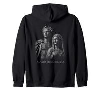 Augusto y Livia Historia del Antiguo Imperio Santo Romano Sudadera con Capucha