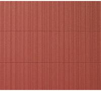 Auhagen 52430 Hoja De Plástico De Hierro Corrugado Roja / Marrón