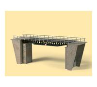 Auhagen H0 11365 - Puente De Madera, De Una Sola Vía, Recto Kit Nuevo