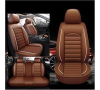 AUHOAZ Cuero Funda Asiento Coche para C4 Cactus Crossover SUV 2014-2021, Todo Tipo de Clima Delanteros Traseros Impermeable Transpirable Cómodo Juegos Cubreasientos,Brown