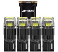 AUHSSAN Bombilla W5W T10 LED, 194 168 Led Coche Interior, Súper Brillante 6000K Blanco, 2835 Chipsets, 12-24V, Para el Matrícula Posición Luces de cortesía Puerta Luces, 4Piezas