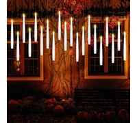 AUINSKY Vela LED Flotante 10Pcs con Control Remoto, Colgantes Velas sin Llama a Pilas, Efecto Llama Velas Festivales Decorativas Para Halloween, Navidad, Bodas, Fiestas, Iglesia(Mini)