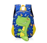 Auirshiky Dinosaurio Mochila Niño, Bolsa Escuela Primaria para Niños, Mochila Para Niños Bolsa De Dinosaurio, Mochila De Escuela De Jardín De Infantes, Bolso de Escuela, Mochila niño 1-3 años (Azul)