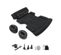 AUJSHDH Coche Colchón Hinchable, para Suzuki Splash 2012-2014 Flocado Impermeable Colchoneta Hinchable de Coche con Bomba 2 en 1 Colchón para Coche,B-L