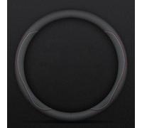 AUJSHDH Coche Funda Volante, para Ford ST Line Kuga MK3 MK2 MK4 S MAX Focus Puma Fiesta Suave Antideslizante Transpirable Funda Volante Coche, Protector Volante Todas Las Estaciones,A-O-38cm